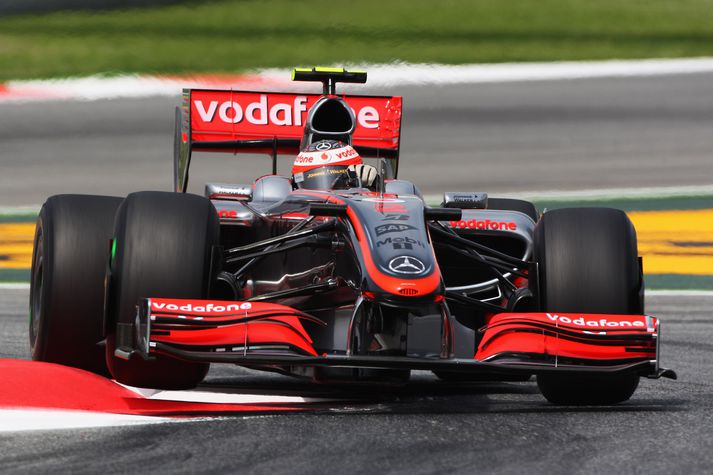 Heikki Kovalainen á McLaren var fljótastur í Istanbúl í dag.