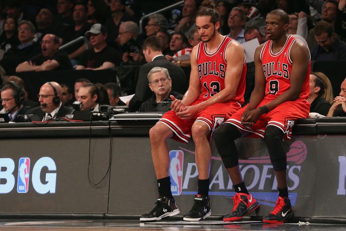 Luol Deng og Joakim Noah.