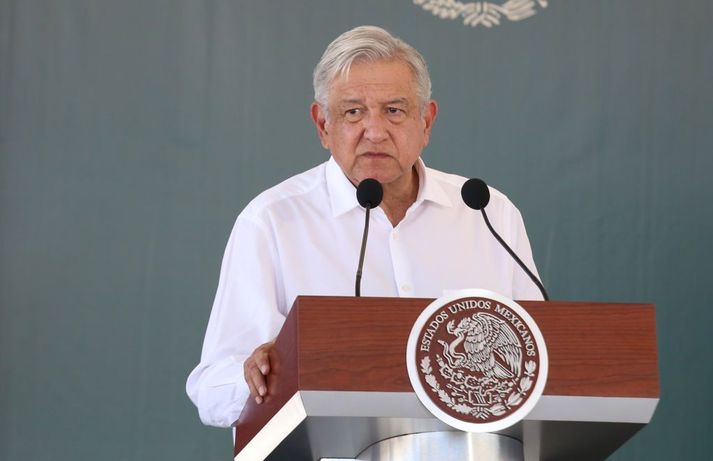 Andrés Manuel López Obrador tók við embætti forseta Mexíkó árið 2018.