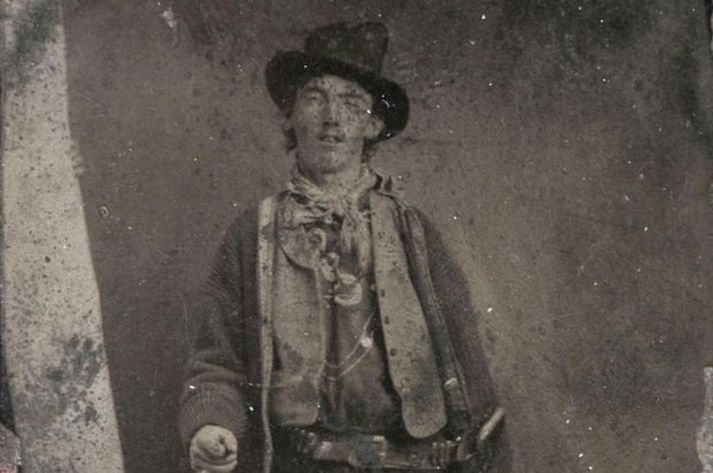 Billy The Kid  eða William H. Bonney eins og hann hét réttu nafni.