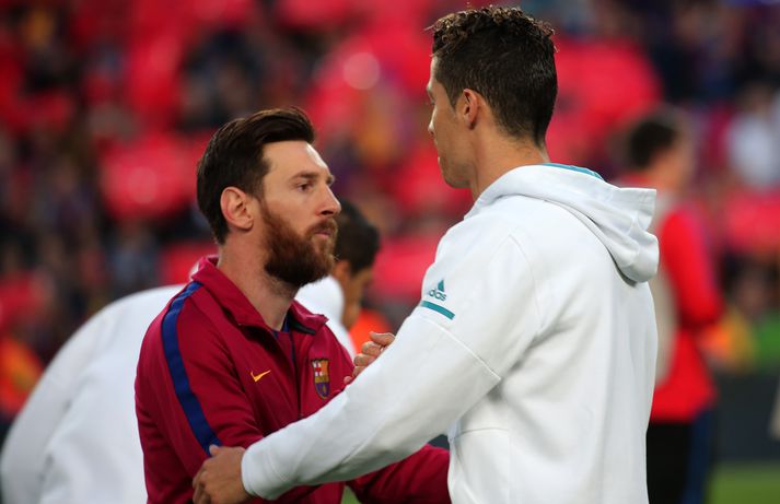 Messi og Ronaldo í síðasta leiknum milli Real og Barcea sem þeir spiluðu báðir.