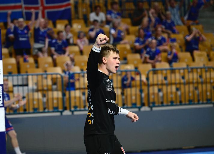 Ísak Steinsson varði mark Íslands á EM U20-landsliða síðasta sumar, þegar liðið endaði í 7. sæti.