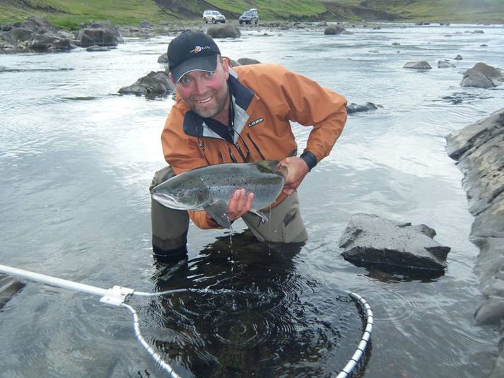 Árni Friðleifsson veit hvað hann syngur þegar kemur að Dalaveiðum.