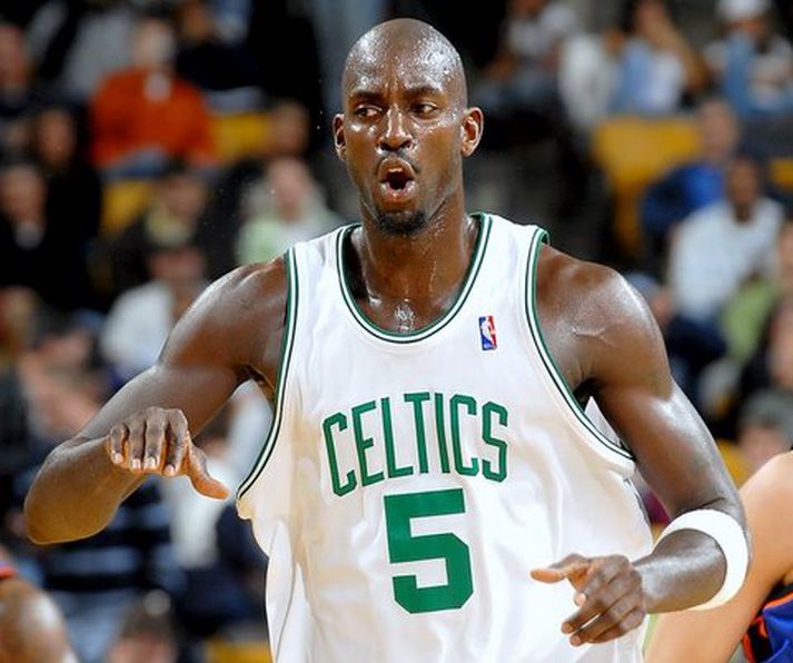 Kevin Garnett hjá Boston.