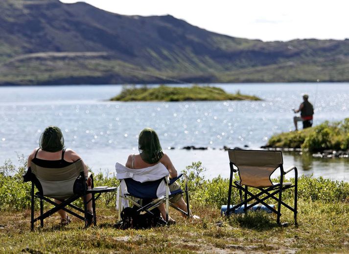 Allt virðist vera að falla í ljúfa löð hjá veiðimönnum  og fulltrúum þjóðgarðsins á Þingvöllum.