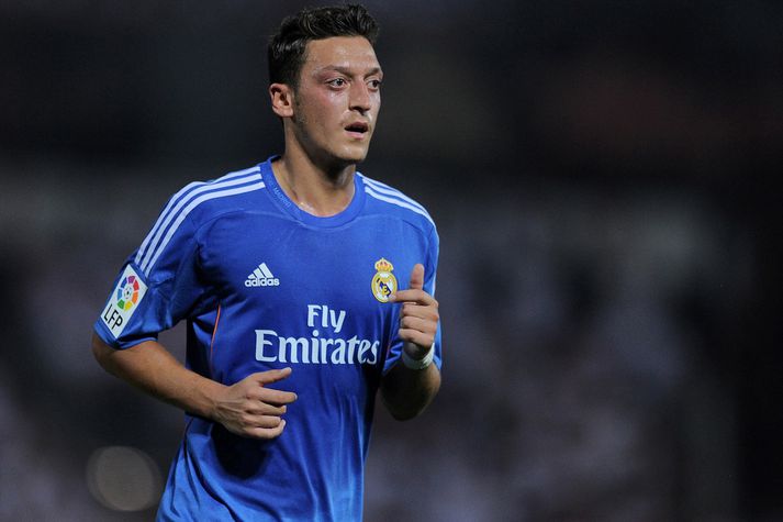 Mesut Özil í leik með Real Madrid