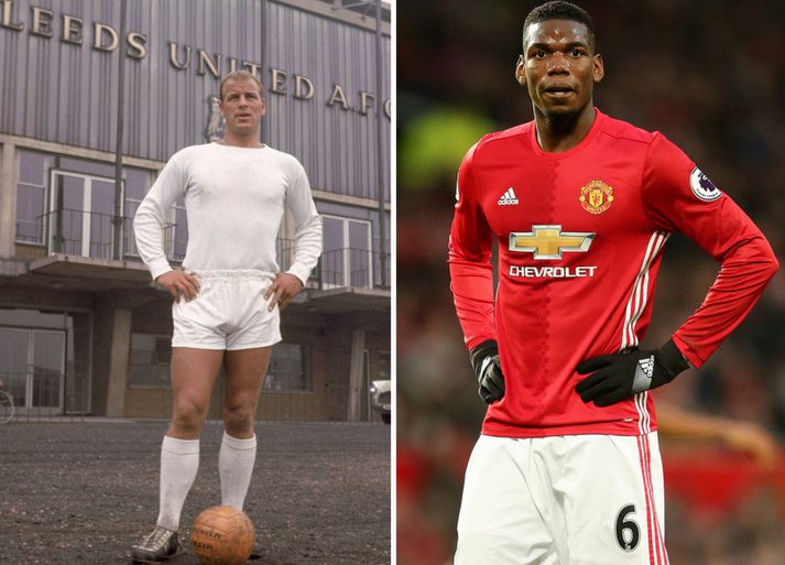 John Charles eða Herramaðurinn eins og hann var alltaf kallaður og Paul Pogba.