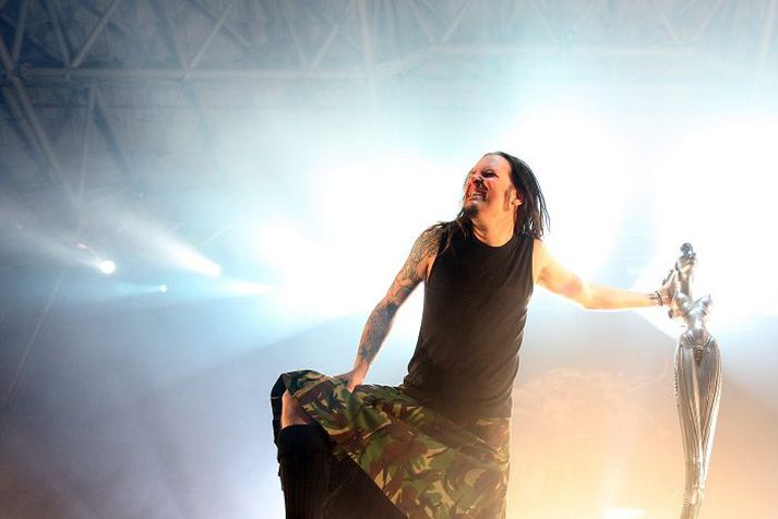 jonathan davis Davis og félagar í Korn mæta með nýja plötu 5. desember.
nordicphotos/getty