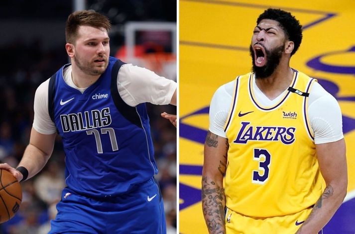 Enginn átti von á að Dallas Mavericks myndu vilja losa sig við Luka Doncic. En Anthony Davis hefur greinilega heillað.