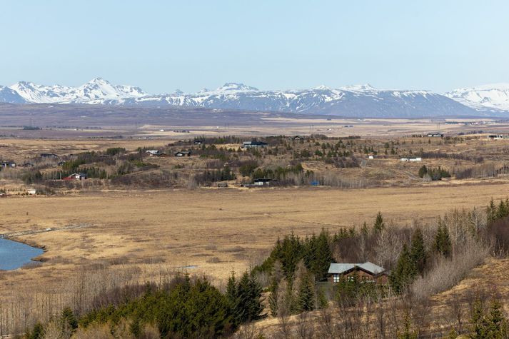 Innbrotið átti sér stað í sumarbústað á Suðurlandi. Myndin er úr safni.