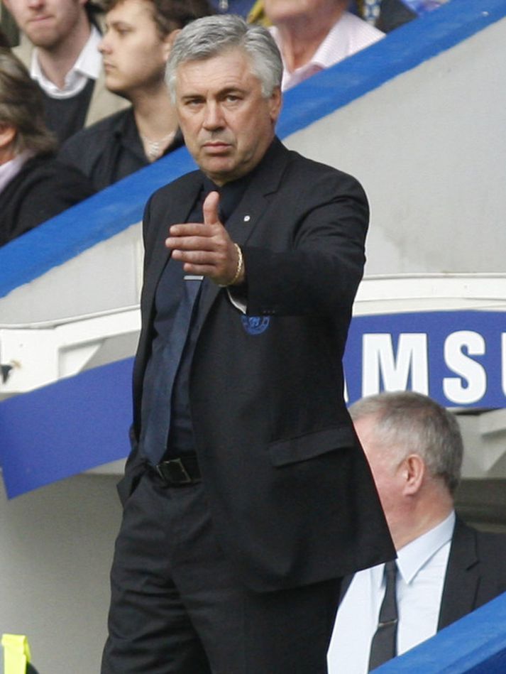 Carlo Ancelotti, stjóri Chelsea.