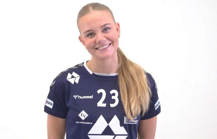 Dana Björg Guðmundsdóttir hefur verið að gera mjög góða hluti með Volda í norska handboltanum í vetur.