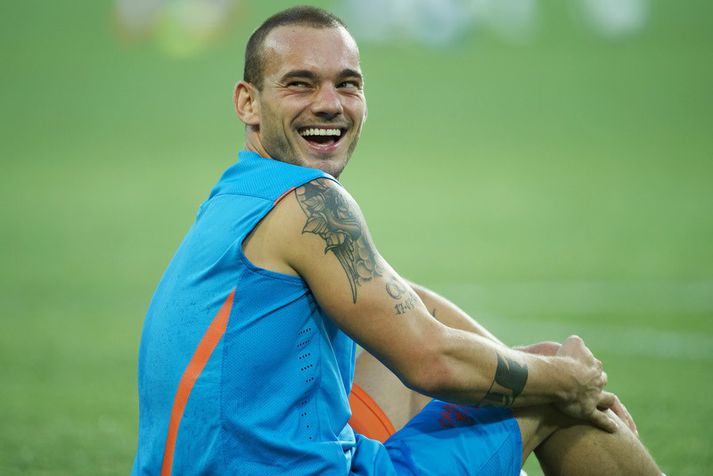 Wesley Sneijder.