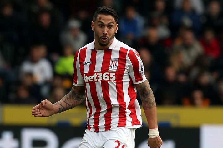 Geoff Cameron er í hópi fárra íþróttamanna sem hafa opinberlega stutt Trump.