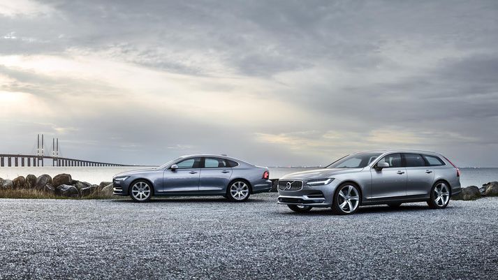 Volvo S90 og V90 kosta frá 7.390.000 kr.