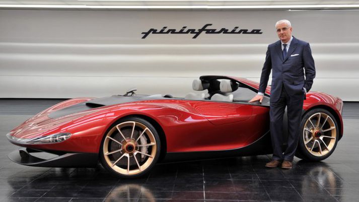 Pininfarina hefur teiknað margan fagran fákinn.