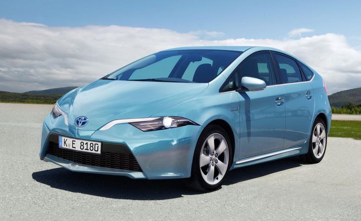 Svona gæti fjórða kynslóð Toyota Prius litið út.