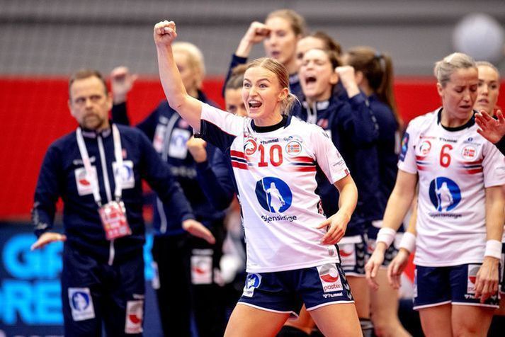 Stine Oftedal Dahmke var lengi fyrirliði undir stjórn Þóris Hergeirssonar. Þau hafa nú bæði sagt skilið við norska handboltalandsliðið.