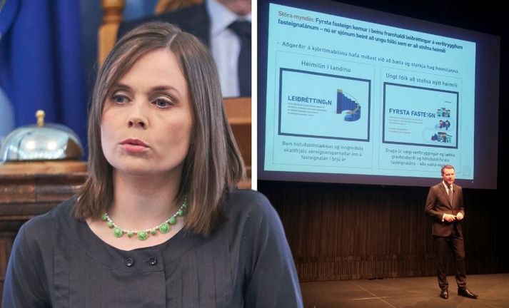 Katrín segir að svo líti út fyrir að boðaðar aðgerðir ríkistjórnarinnar þýði að fólk með háar tekjur fái mestan skattaafslátt.