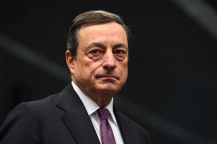 Mario Draghi, seðlabankastjóri Evrópu.