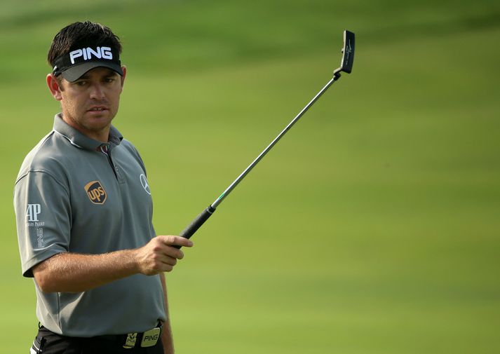 Louis Oosthuizen getur slegið boltann yfir 300 metra.