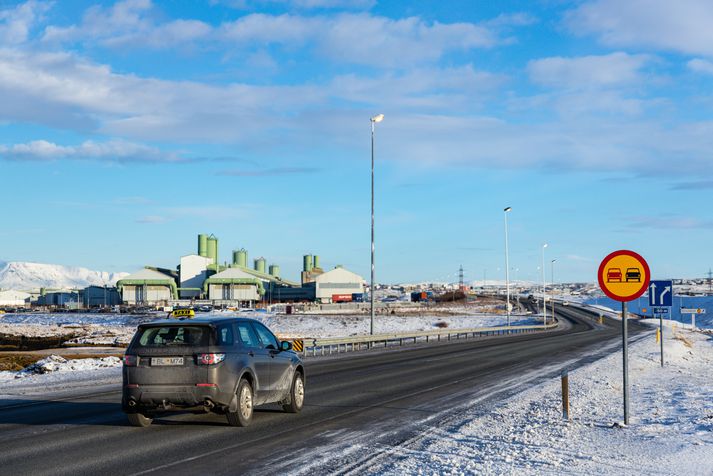 Frá Reykjanesbraut. Mynd er úr safni.