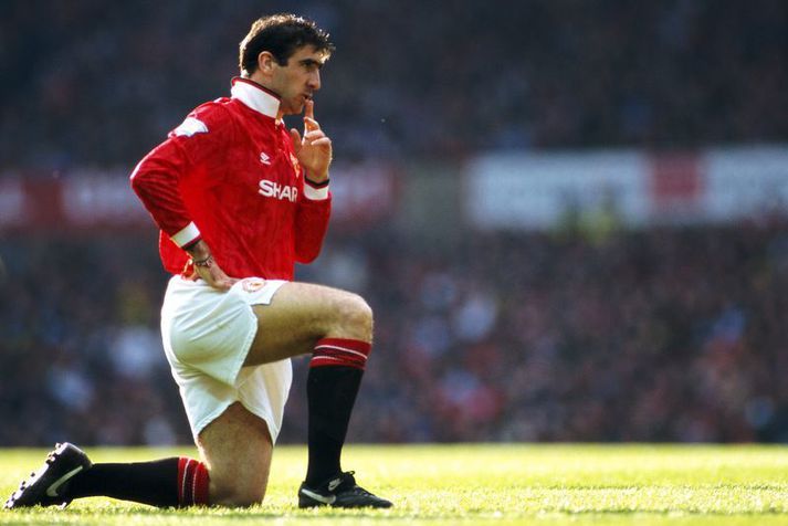 Eric Cantona var frábær á fimm tímabilum með Manchester United.
