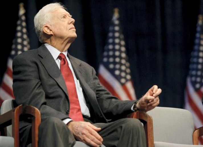 Jimmy Carter, fyrrverandi forseti Bandaríkjanna.