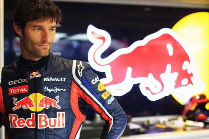 Mark Webber hjá Red Bull.