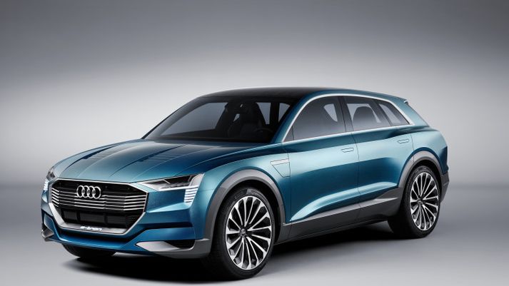 Audi E-Tron Quattro tilraunabíllinn.