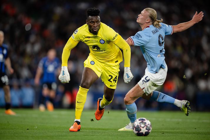 Andre Onana er á leiðinni á Old Trafford. 