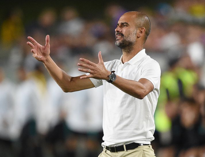 Pep Guardiola er að hefja sitt annað tímabil við stjórnvölinn hjá Manchester City.