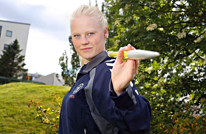 Hornarfjarðarmærin er ein öflugasta sjöþrautarkona Íslands.