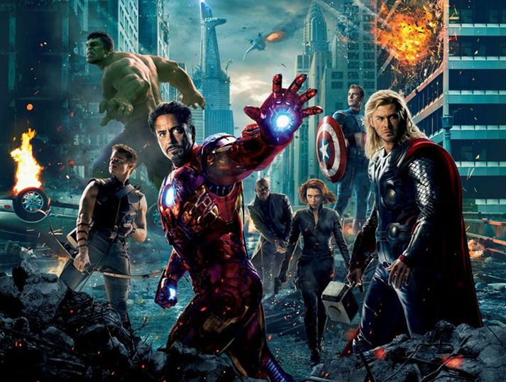 „The Avengers" var frumsýnd í Evrópu um síðustu helgi.