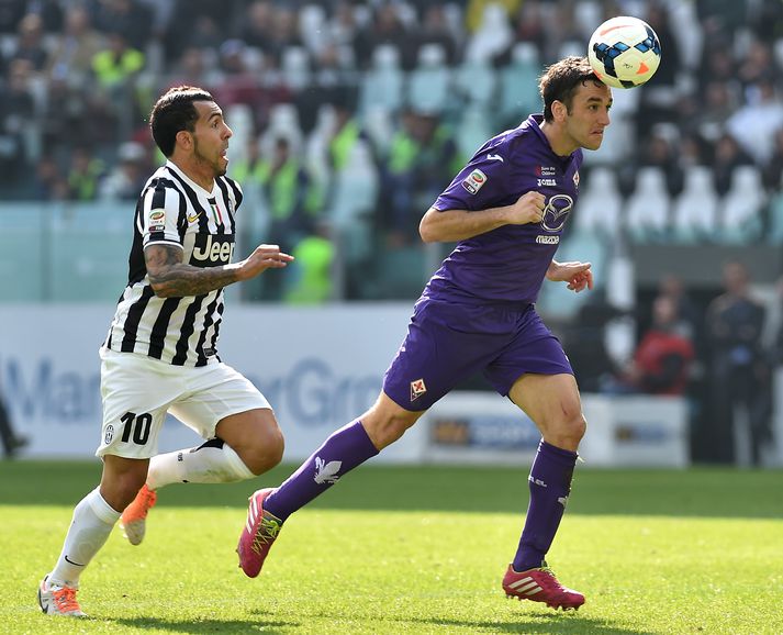 Juventus og Fiorentina mætast í kvöld.