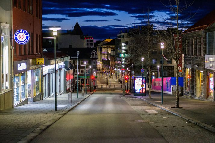 Maðurinn og stúlkan voru að djamma í miðbæ Reykjavíkur áður en atvikið sem málið varðar átti sér stað.