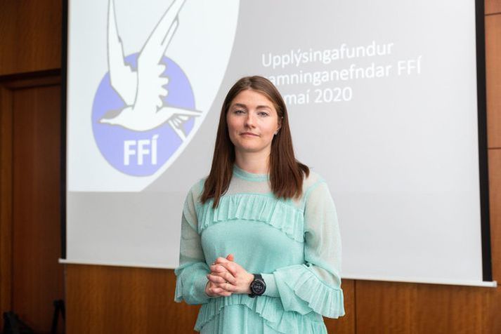 Guðlaug Líney Jóhannsdóttir, formaður Flugfreyjufélags Íslands.