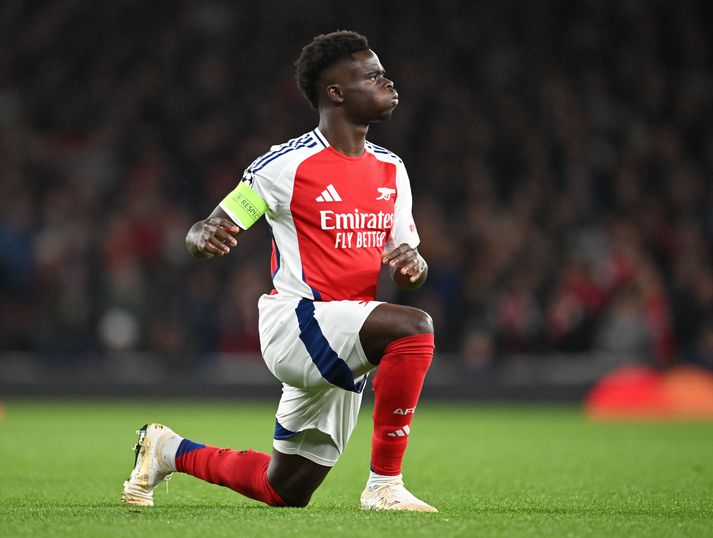 Bukayo Saka er einn mikilvægasti leikmaður Arsenal.