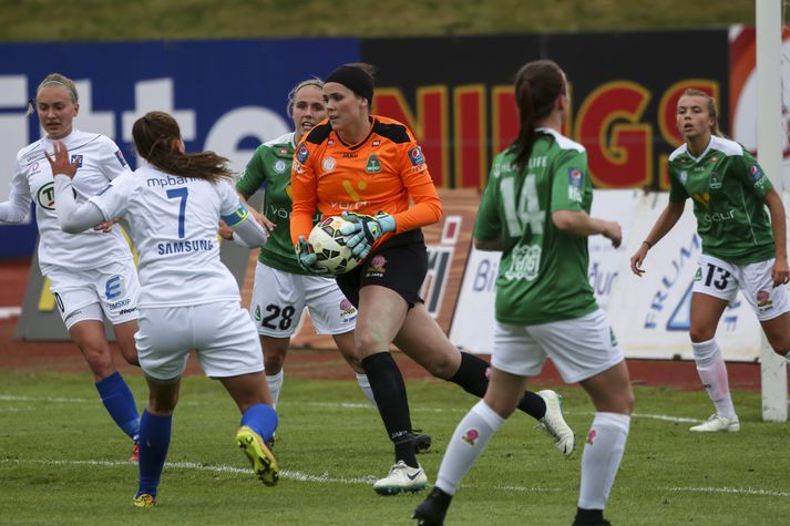 Breiðablik vann báða leikina gegn Stjörnunni í fyrra 1-0.