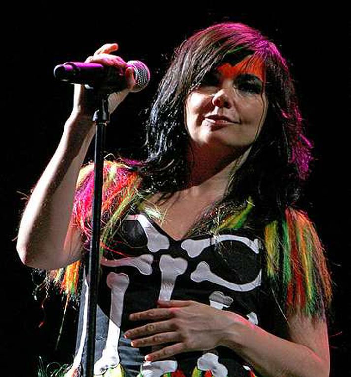 Björk Guðmundsdóttir.