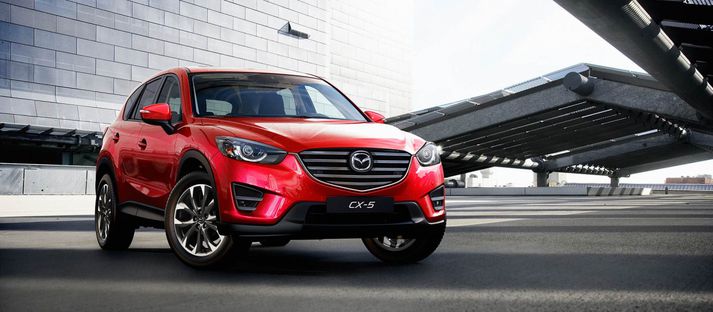 Afar vel hefur gengið í sölu Mazda bíla á árinu. Hér sést Mazda CX-5.