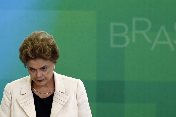 Dilma Roussef, forseti Brasilíu.