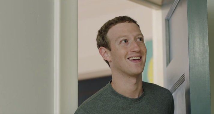 Zuckerberg sýnir magnaða leikræna tilburði í kynningarmyndbandinu.