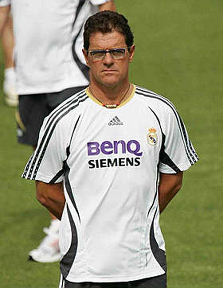 Fabio Capello stýrði síðast Real Madrid.