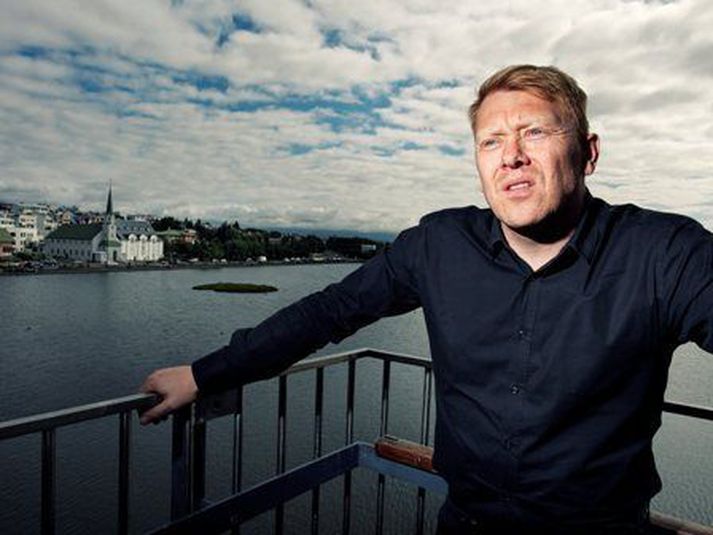 Jón Gnarr borgarstjóri í Reykjavík