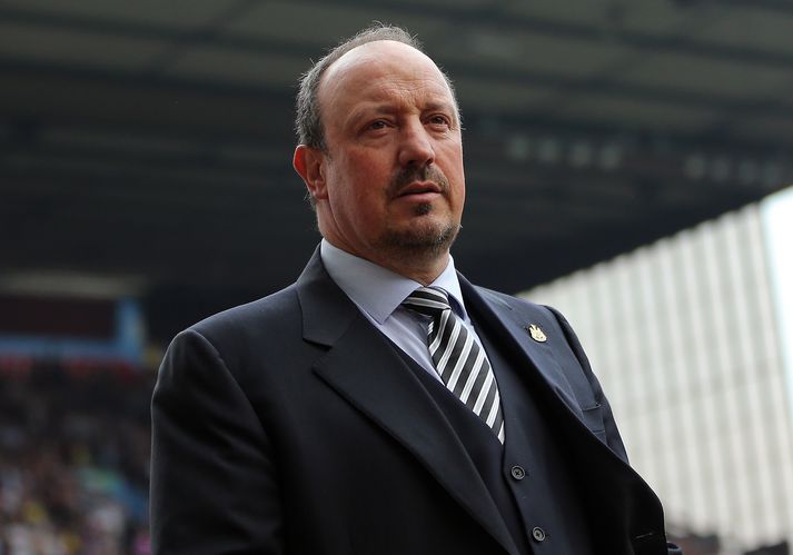 Rafael Benitez tókst ekki að bjarga Newcastle frá falli þrátt fyrir gott gengi í vor.