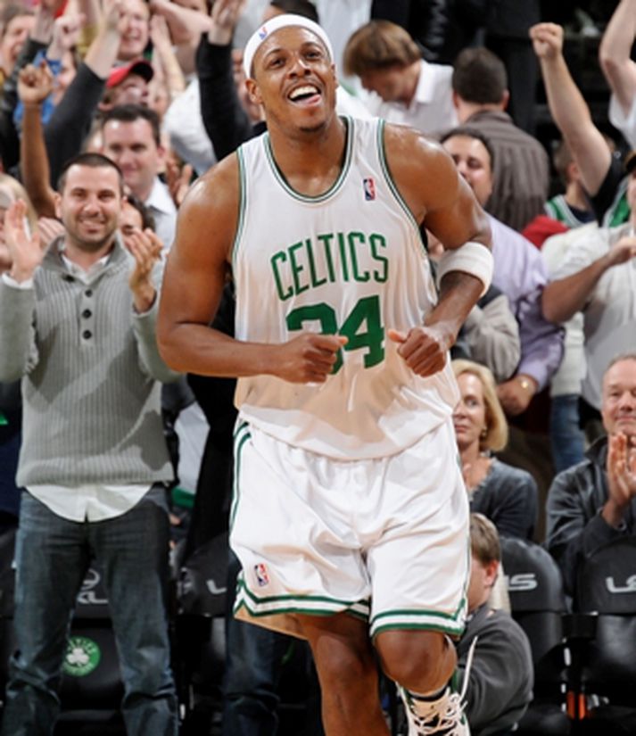 Paul Pierce er þriðji stigahæsti leikmaðurinn í sögu Boston Celtics