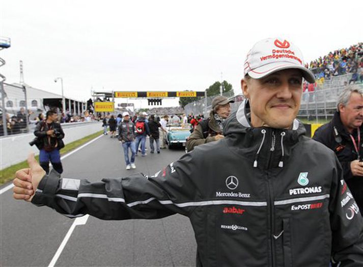 Michael Schumacher í Montreal í Kanada á dögunum.