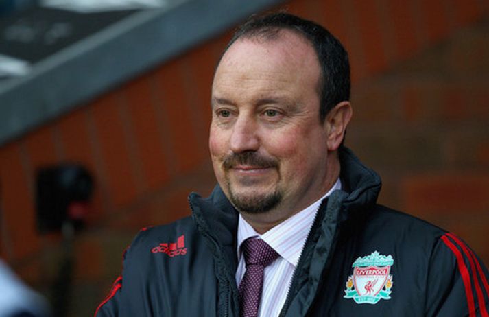 Rafa Benitez, stjóri Liverpool.