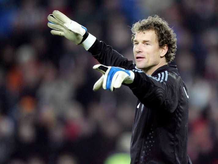 Jens Lehmann er skrautlegur markvörður.